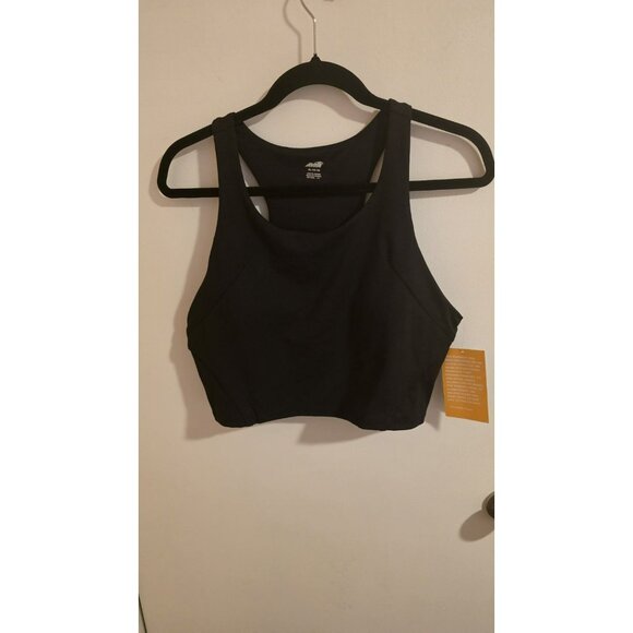 Avia Sports Bra Womens Size XL Black Performance NWT Workout Gym Pickleball - Picture 1 of 12